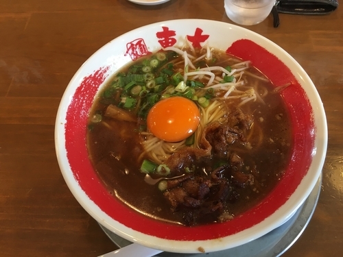 「徳島ラーメン」@ラーメン東大 沖浜店の写真