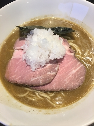 「中華そば＋肉めし」@煮干乱舞の写真