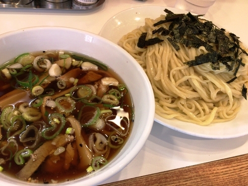 「ざるらぁめん（大盛）」@らぁめん ほりうち 新橋店の写真