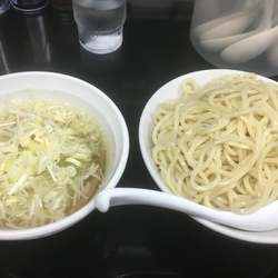 紅塩つけ麺 大盛