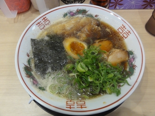 「あっさり鶏がら中華そば」@中華そば 花京 大正店の写真