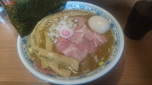 「濃厚にぼしそば」@煮干中華そば 鈴蘭 中野店の写真