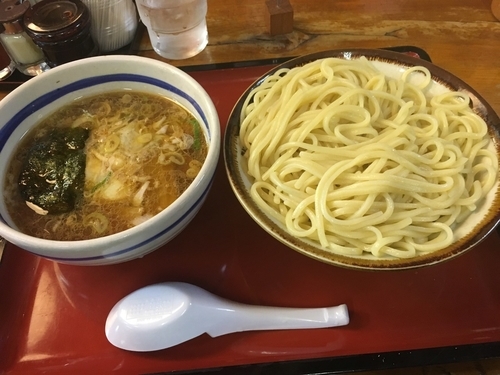 「あつなま(もりそば温盛+生卵) ¥780」@小金井大勝軒の写真