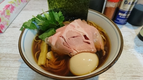 「特製四つ葉そば＋玉子かけごはん  ￥ 1310」@中華そば 四つ葉の写真