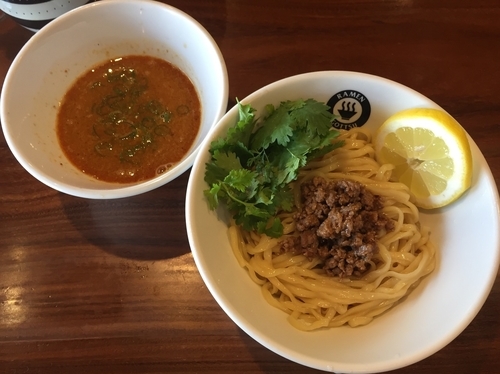 「[限定]担々つけ麺850円+ご飯100円」@RAMEN GOTTSUの写真