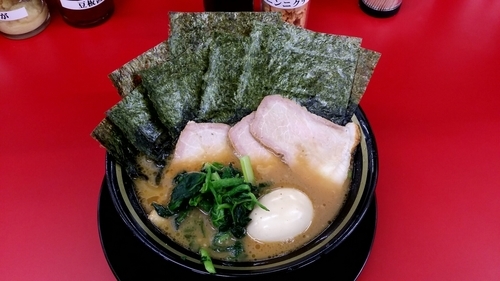 「チャーシューメン(3枚)」@家系ラーメン 王道 いしいの写真