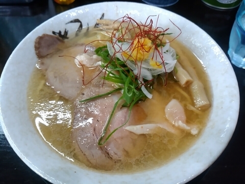 「蟹塩そば 750円」@麺屋 裕の写真