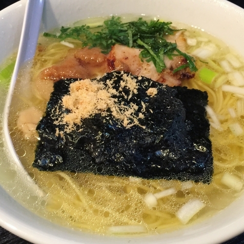 「梅塩そば」@塩そば 桑ばらの写真