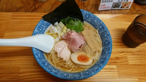 「煮干しそば(白醤油)」@中華そば よしかわの写真