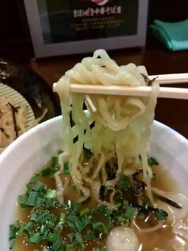 「ざる中華そば　500円」@おおぜき中華そば店の写真