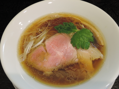 「醤油そば」@麺屋 中川會 住吉店の写真