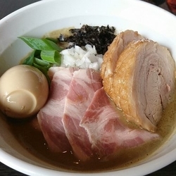 濃厚煮干しチャーシューそば＋味玉