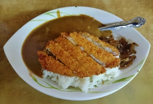 「カツカレー　600円」@信濃路の写真