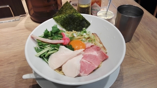 「まぜSOBA」@むぎとオリーブ さいたま新都心店の写真