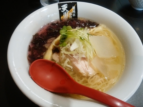 「冷しウルメ梅しそ麺」@超純水採麺 天国屋の写真