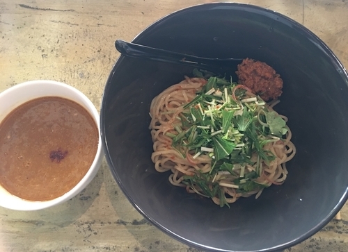 「カレーつけ麺」@みつか坊主 本店の写真