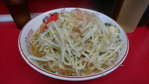 「ラーメン 紅生姜(無料)」@ラーメン二郎 湘南藤沢店の写真