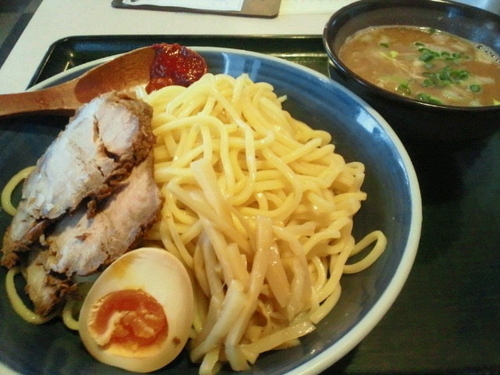「つけめん味噌味 780円、特盛 100円」@鉄兵ラーメン 矢野目店の写真