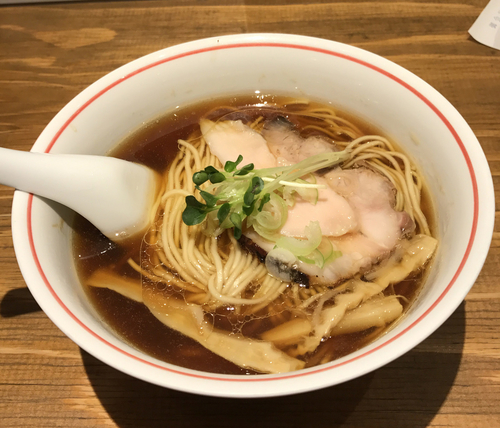 「軍鶏そば　800円」@麺尊 RAGEの写真