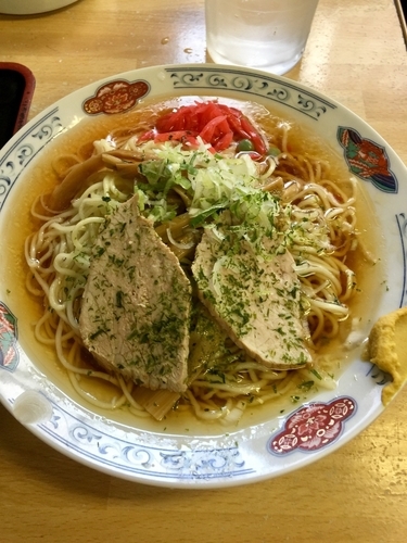 「冷し中華そば 650円」@志のぶ 支店の写真