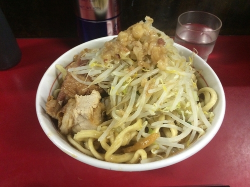 「小ラーメン  ヤサイアブラカラメマシ 700円」@蓮爾 登戸店の写真