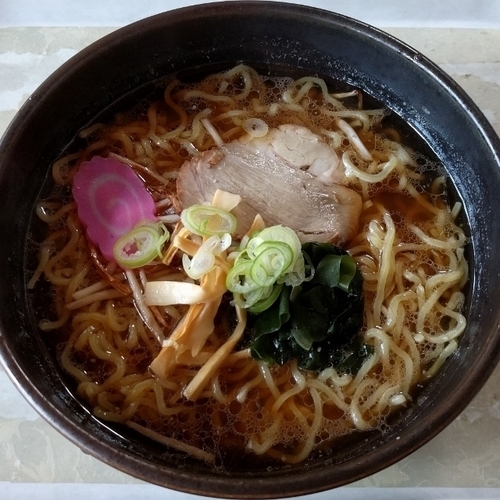 「醤油ラーメン」@リラパークの写真