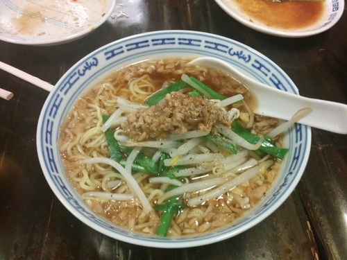 「台湾らーめん」@台湾屋台 蔡の店の写真