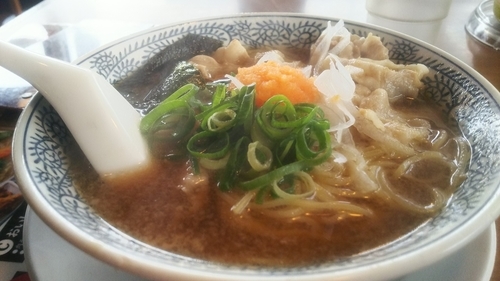 「肉そば」@丸源ラーメン 春日井市民病院前店の写真