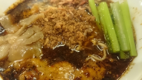 「黒担々麺(大辛)」@担々麺 ほおずきの写真