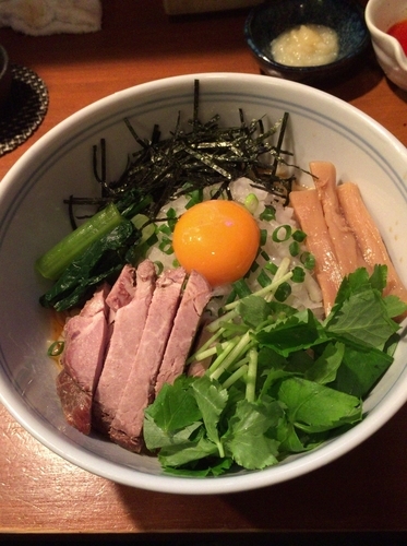 「ザ・辛！干し海老油そば〔追い飯付き〕880円」@味香房 海居人の写真