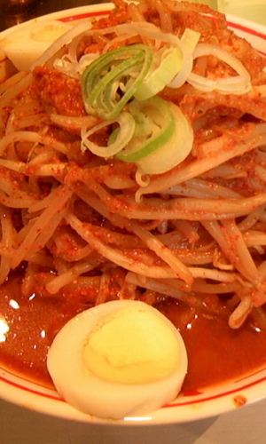 「味噌卵麺(麺特盛)」@蒙古タンメン 中本 亀戸店の写真