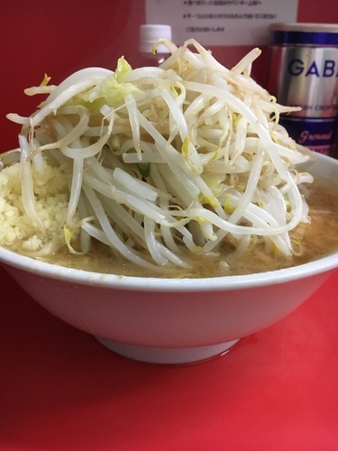 「小ラーメン➕ニンニク多め➕カラメ」@ラーメン二郎 松戸駅前店の写真