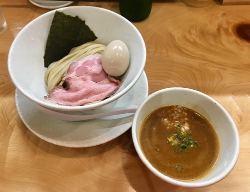 「濃厚海老つけ麺」@麺屋BISQの写真