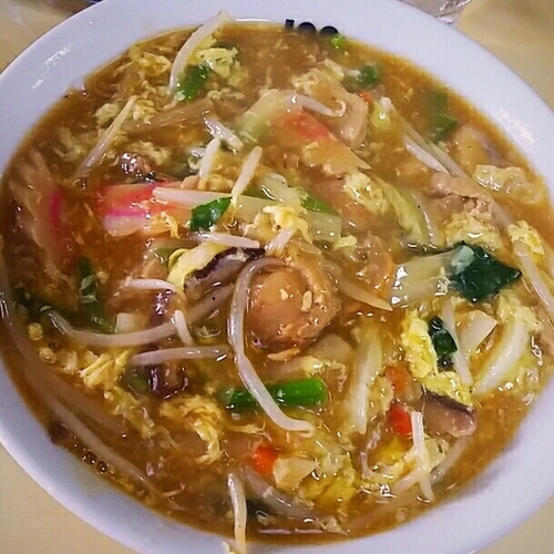 「酸辣湯麺 ７００円」@大龍の写真