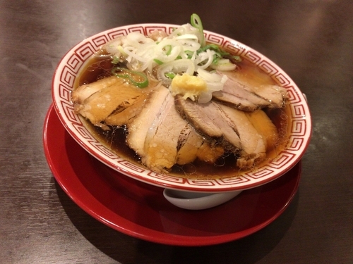 「肉中華そば」@本格中華そば えるもの写真