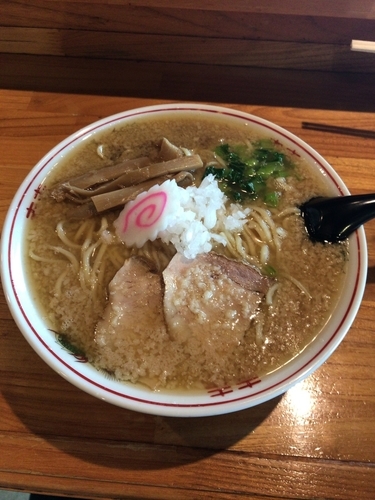 「背脂中華そば」@old school 中華そば Miya Dera Soulの写真