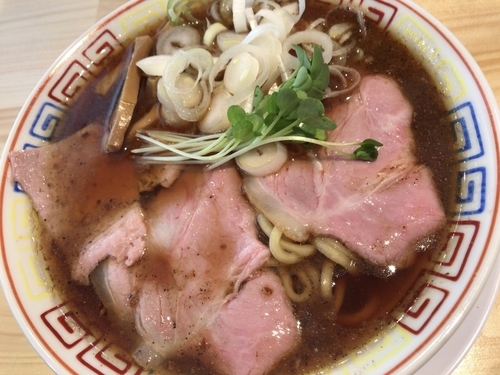 「サバ醤油そば」@サバ6製麺所 福島本店の写真