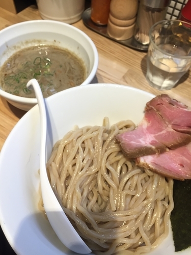 「煮干しつけ麺」@らーめん 改の写真