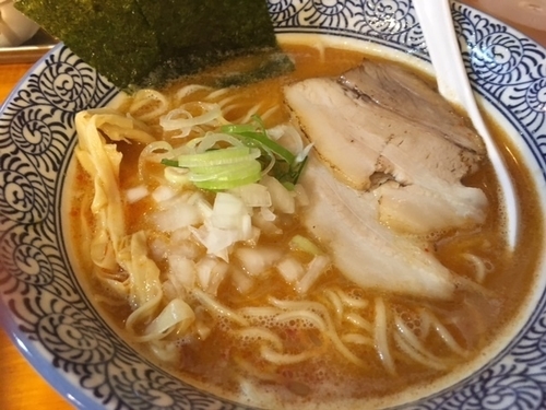 「濃厚煮干し辛そば」@麺屋 徳星の写真