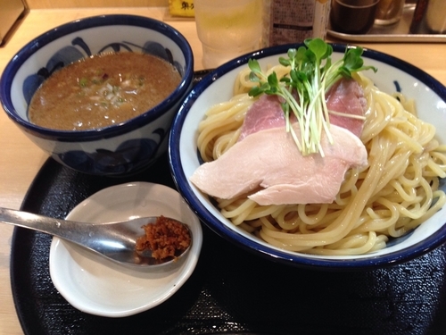 「鶏と魚介のつけ麺」@つけ麺 たけもとの写真