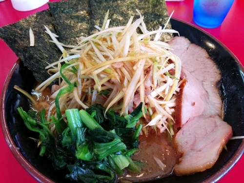 「ネギラーメン」@家系ラーメン 王道の写真