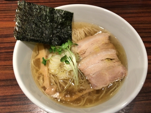 「塩中華そば700円」@麺場 タイヨウの写真