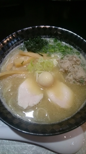 「濃厚鶏白湯(仮)」@らー神 心温の写真