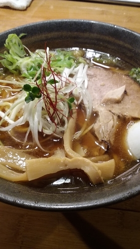 「煮干しラーメン　あっさり」@げんこつ野郎の写真