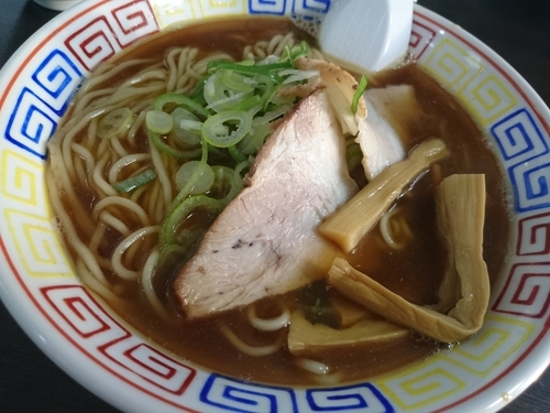 「あっこく 細麺 680円」@長尾中華そば 青森駅前店の写真
