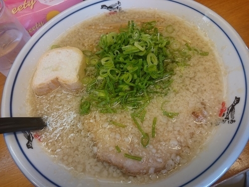 「手打めんせあぶら　680円」@あごだし中華 彦やの写真