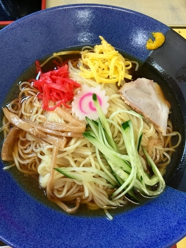 「カレー 冷し中華 セット (夏季限定) 900円」@清水屋 南光台店の写真