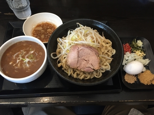 「極・どろつけ麺 中盛 釜揚げ」@つけ麺 どでんの写真