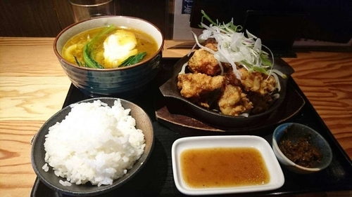 「定食（ゴロー）ラーメン（途）」@麺や 一途の写真
