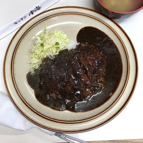 「カツカレー」@キッチン南海 向ケ丘遊園店の写真